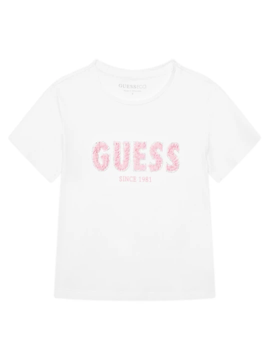 Zdjęcie produktu Guess T-Shirt J6RI24 K6YW4 Biały Regular Fit