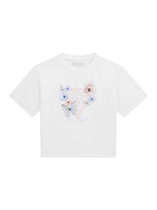 Zdjęcie produktu Guess T-Shirt J6RI32 K6YW4 Biały Regular Fit