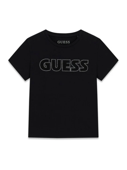 Zdjęcie produktu Guess T-Shirt J6YI12 2K4421 Czarny Regular Fit