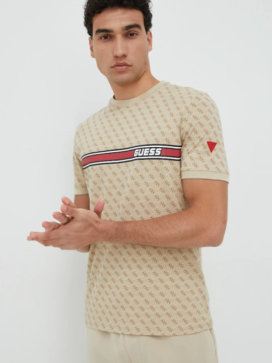 Zdjęcie produktu Guess t-shirt JAMEY beżowy