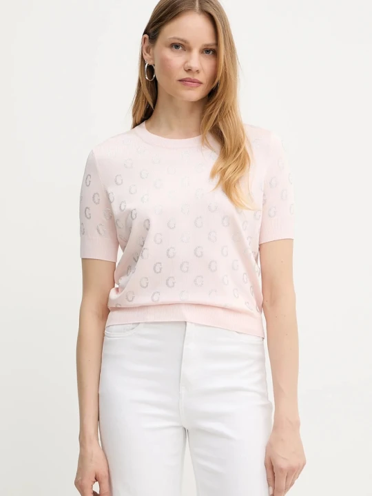 Zdjęcie produktu Guess t-shirt JASMINE różowy