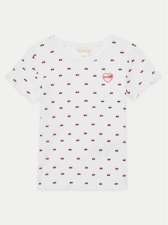 Zdjęcie produktu Guess T-Shirt K5GI19 KCSQ4 Czerwony Regular Fit