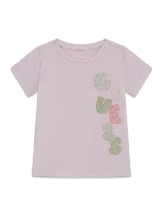 Zdjęcie produktu Guess T-Shirt K6GI05 K6YW4 Fioletowy Regular Fit