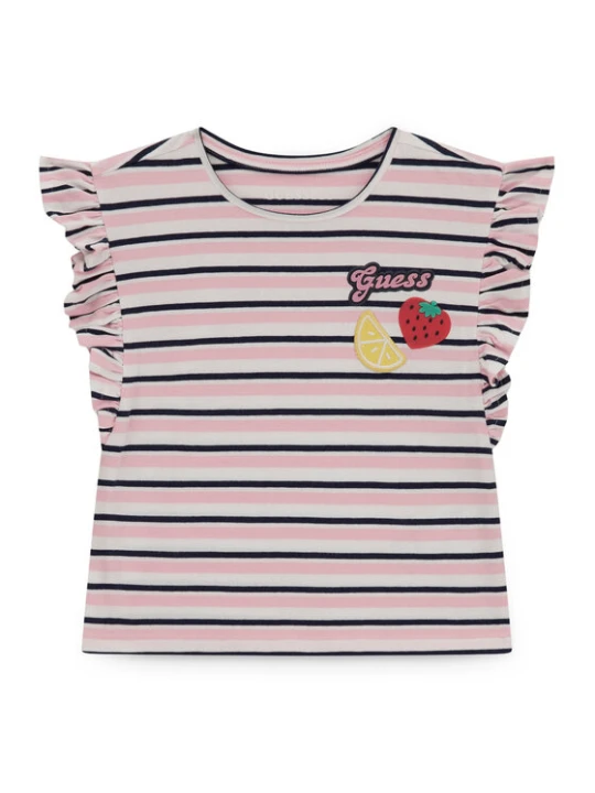 Zdjęcie produktu Guess T-Shirt K6GI09 K9NE4 Różowy Regular Fit