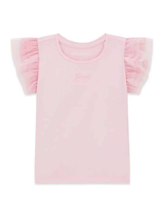 Zdjęcie produktu Guess T-Shirt K6GI19 K6YW4 Różowy Regular Fit