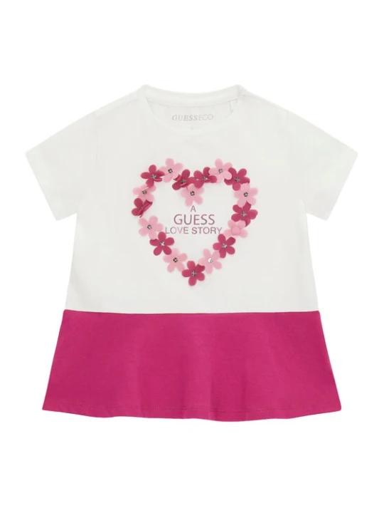 Zdjęcie produktu Guess T-Shirt K6GI20 K6YW4 Biały Regular Fit