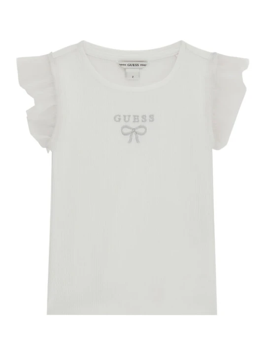 Zdjęcie produktu Guess T-Shirt K6RI12 KCU20 Biały Regular Fit