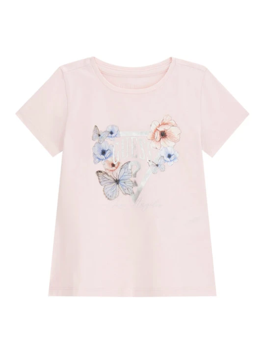 Zdjęcie produktu Guess T-Shirt K6RI21 K6YW4 Różowy Regular Fit