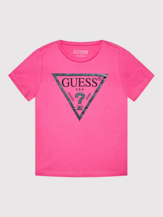 Zdjęcie produktu Guess T-Shirt K73I56 K8HM0 Różowy Regular Fit