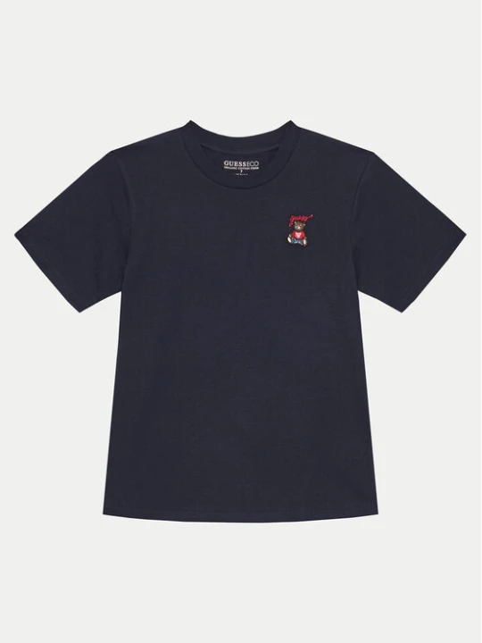 Zdjęcie produktu Guess T-Shirt L5RI33 I3Z14 Granatowy Oversize
