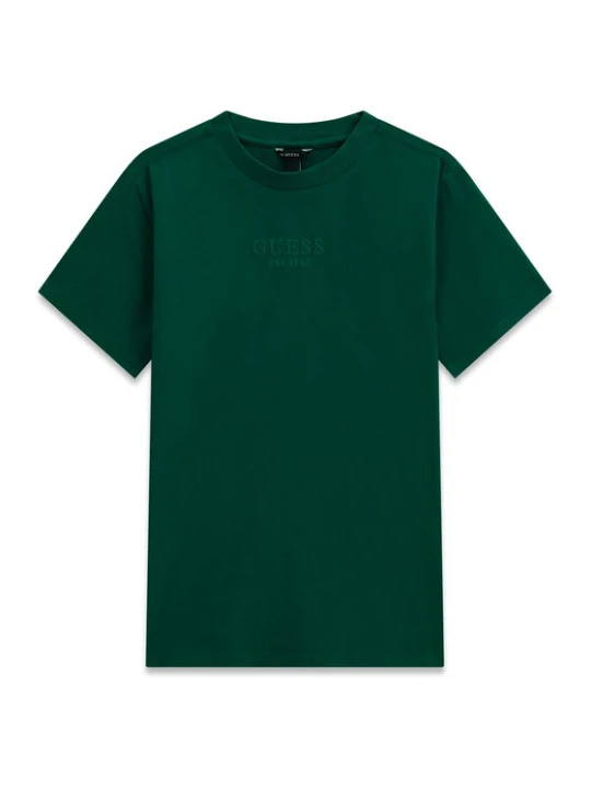Zdjęcie produktu Guess T-Shirt L5RI36 K8HM4 Zielony ciemny Regular Fit