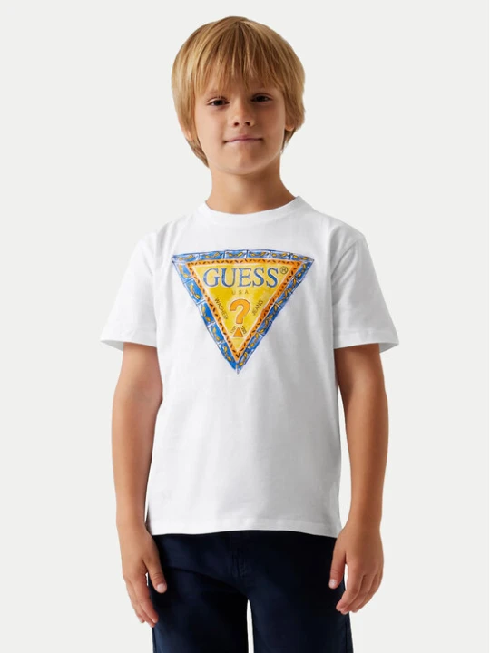Zdjęcie produktu Guess T-Shirt L6GI00 K8HM4 Biały Regular Fit