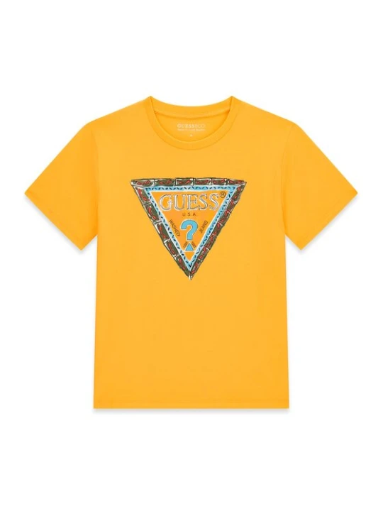 Zdjęcie produktu Guess T-Shirt L6GI00 K8HM4 Żółty Regular Fit
