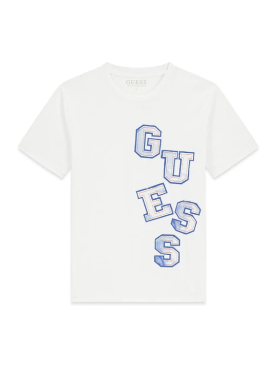 Zdjęcie produktu Guess T-Shirt L6GI02 K8HM4 Biały Relaxed Fit