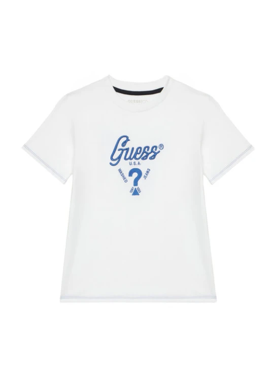 Zdjęcie produktu Guess T-Shirt L6GI06 K8HM4 Biały Relaxed Fit