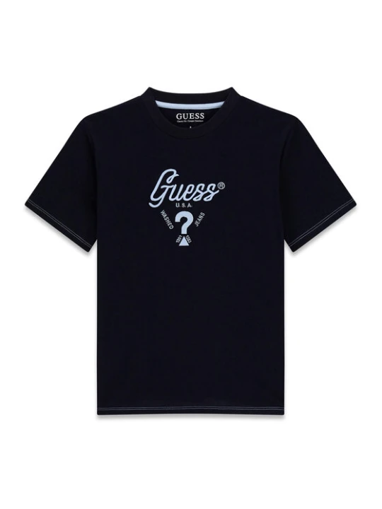 Zdjęcie produktu Guess T-Shirt L6GI06 K8HM4 Granatowy Relaxed Fit