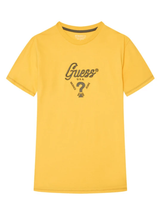 Zdjęcie produktu Guess T-Shirt L6GI06 K8HM4 Żółty Relaxed Fit