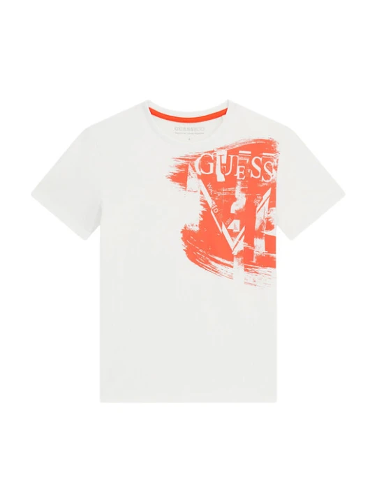 Zdjęcie produktu Guess T-Shirt L6GI20 K8HM4 Biały Regular Fit