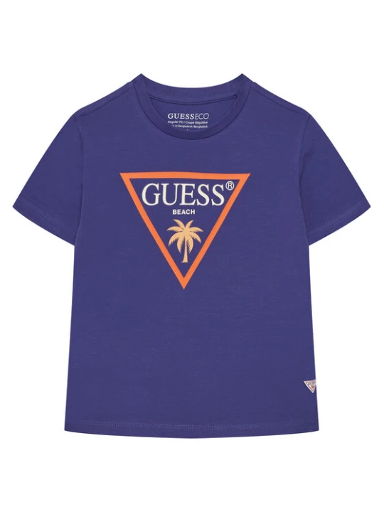 Zdjęcie produktu Guess T-Shirt L6GI27 J1314 Fioletowy Regular Fit
