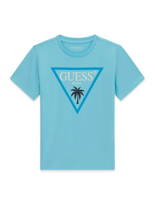 Zdjęcie produktu Guess T-Shirt L6GI27 J1314 Niebieski Regular Fit