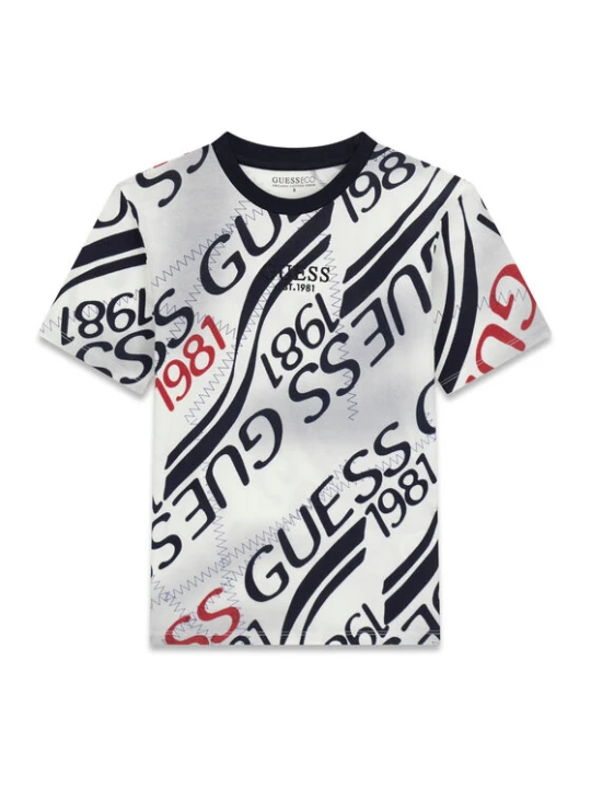Zdjęcie produktu Guess T-Shirt L6RI04 K8HM4 Biały Oversize