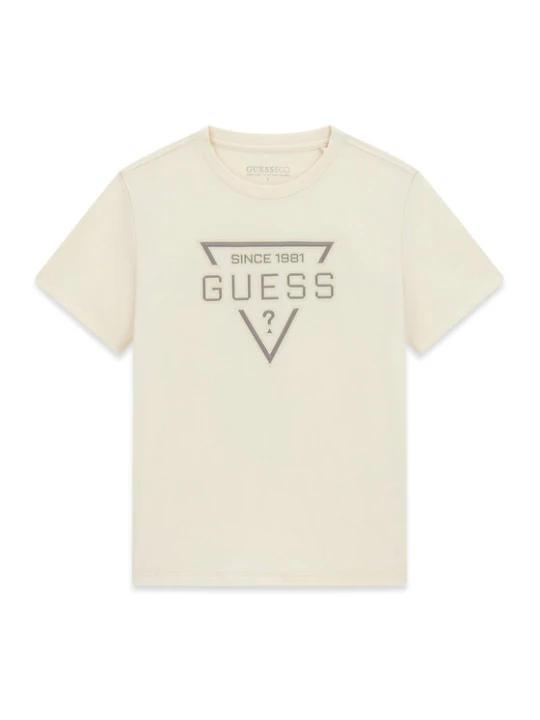 Zdjęcie produktu Guess T-Shirt L6RI30 I3Z14 Beżowy Regular Fit