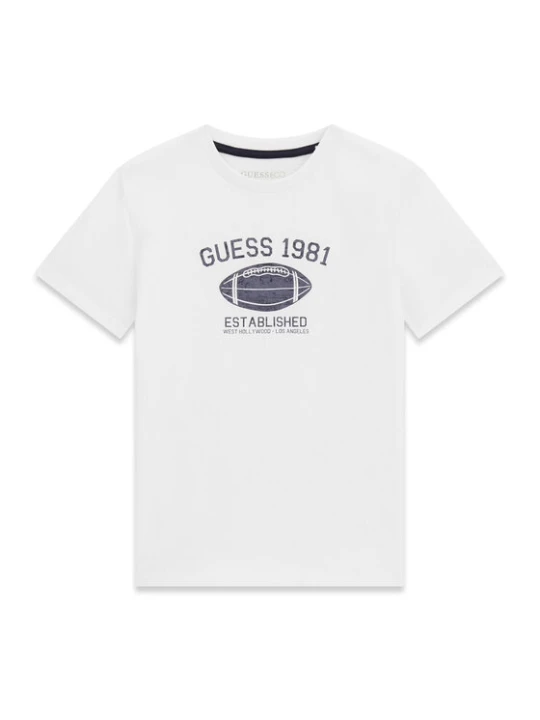 Zdjęcie produktu Guess T-Shirt L6YI05 K3711 Biały Regular Fit