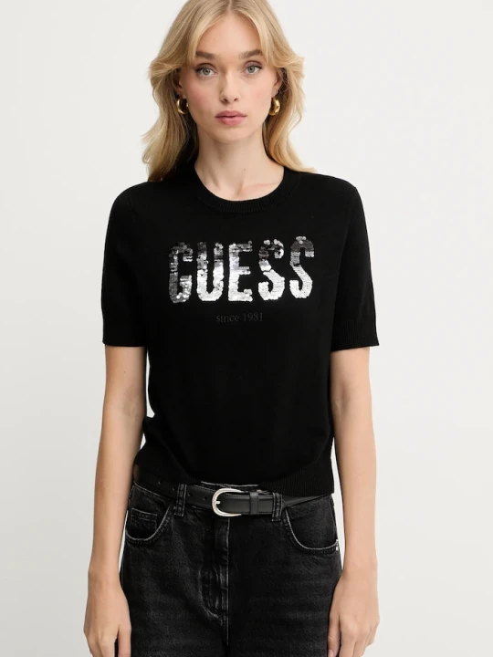 Zdjęcie produktu Guess t-shirt LAYLA czarny