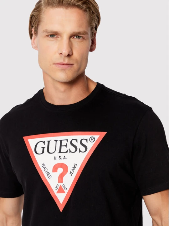 Zdjęcie produktu Guess T-Shirt M2GI68 KBA60 Czarny Regular Fit