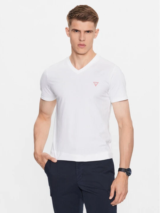 Zdjęcie produktu Guess T-Shirt M2YI32 J1314 Biały Slim Fit