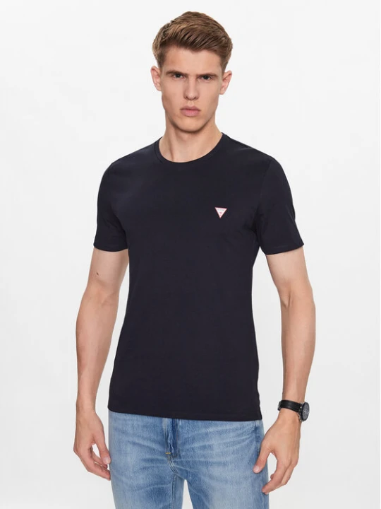 Zdjęcie produktu Guess T-Shirt M2YI36 I3Z14 Granatowy Slim Fit
