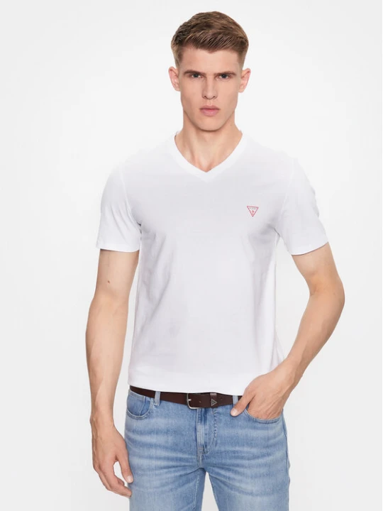 Zdjęcie produktu Guess T-Shirt M2YI37 I3Z14 Biały Slim Fit