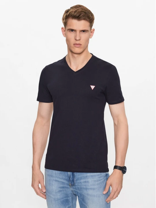 Zdjęcie produktu Guess T-Shirt M2YI37 I3Z14 Granatowy Slim Fit