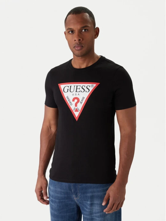 Zdjęcie produktu Guess T-Shirt M2YI71 I3Z14 Czarny Slim Fit
