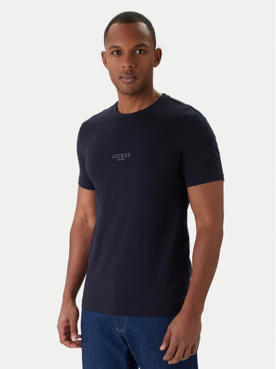 Zdjęcie produktu Guess T-Shirt M2YI72 I3Z14 Granatowy Slim Fit