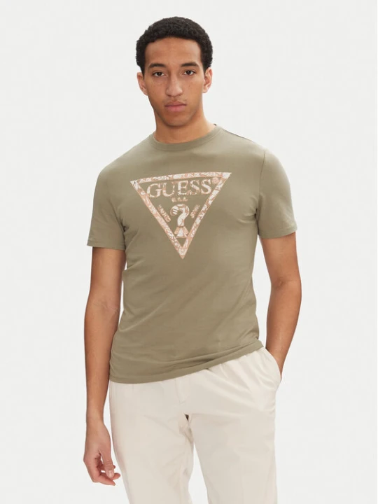 Zdjęcie produktu Guess T-Shirt M5GI06 I3Z14 Zielony Regular Fit