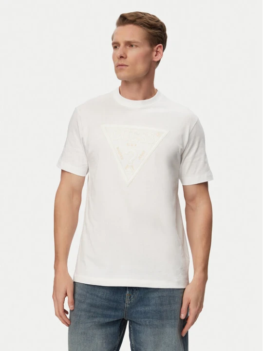 Zdjęcie produktu Guess T-Shirt M6GI15 K3008 Biały Regular Fit