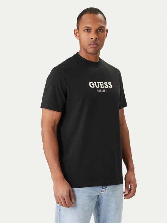 Zdjęcie produktu Guess T-Shirt M6GI16 K3032 Czarny Regular Fit