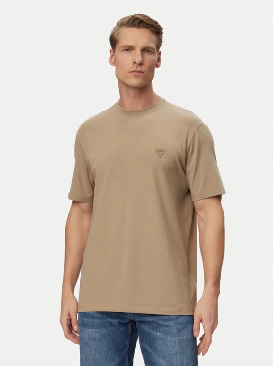 Zdjęcie produktu Guess T-Shirt M6GI21 K3053 Khaki Regular Fit