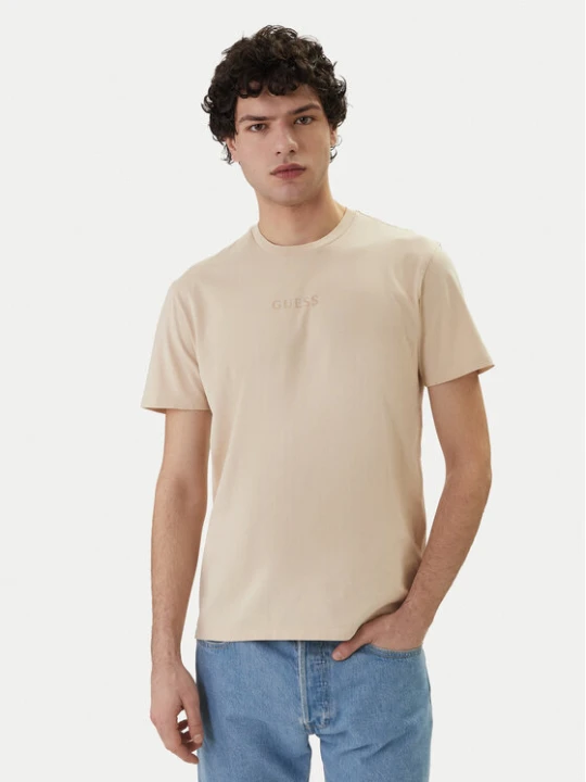 Zdjęcie produktu Guess T-Shirt M6GI27 K3249 Beżowy Regular Fit