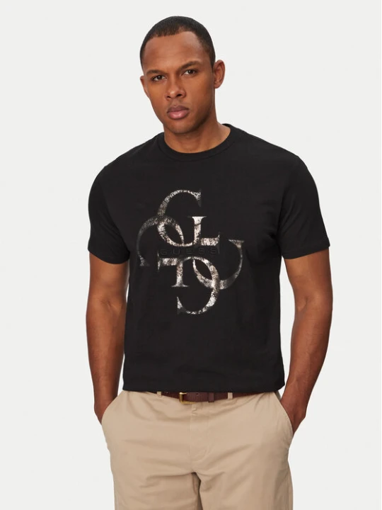 Zdjęcie produktu Guess T-Shirt M6RI03 I3Z14 Czarny Regular Fit