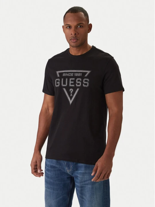 Zdjęcie produktu Guess T-Shirt M6RI09 I3Z14 Czarny Regular Fit