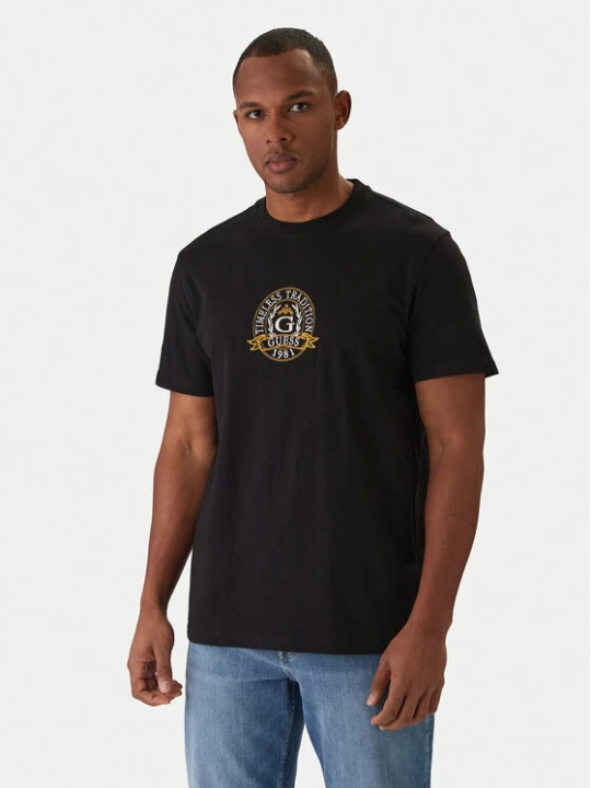Zdjęcie produktu Guess T-Shirt M6RI16 I3Z14 Czarny Regular Fit