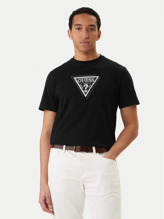 Zdjęcie produktu Guess T-Shirt M6RI23 K8FQ4 Czarny Regular Fit