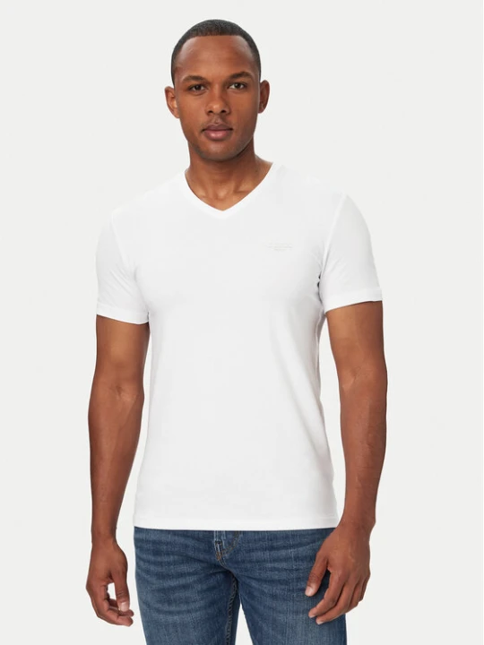 Zdjęcie produktu Guess T-Shirt M6YI32 K3735 Biały Extra Slim Fit