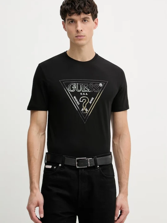 Zdjęcie produktu Guess t-shirt męski czarny