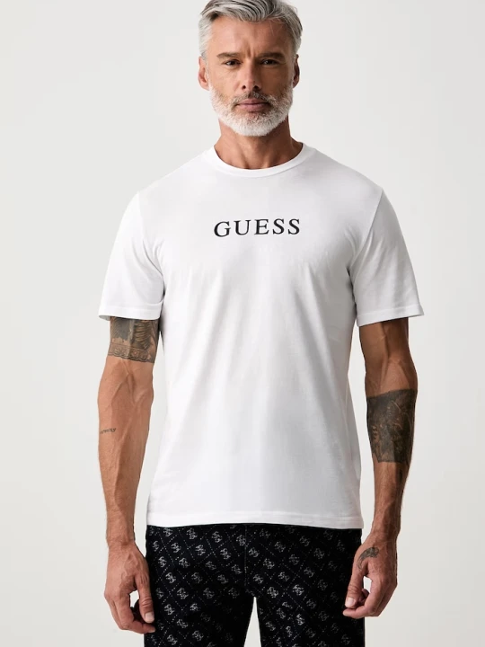 Zdjęcie produktu Guess T-shirt męski bawełniany 3-pack biały