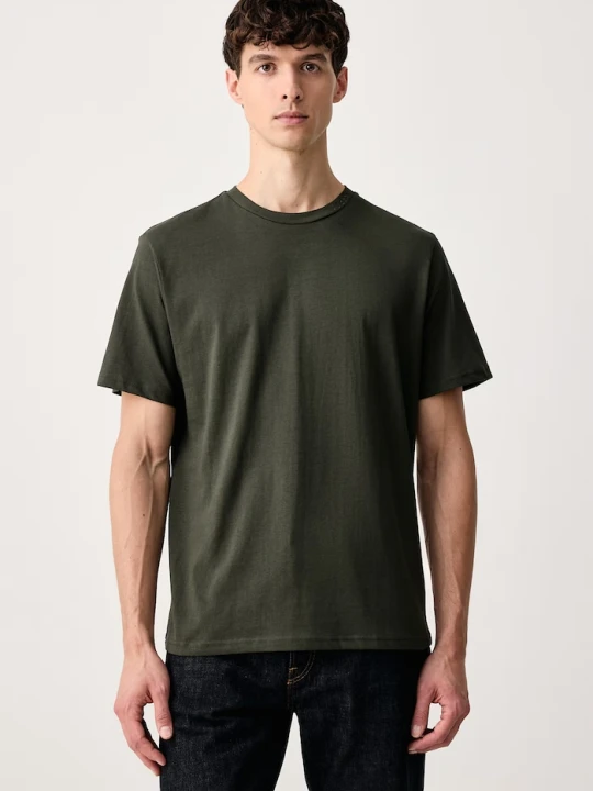 Zdjęcie produktu Guess T-shirt męski bawełniany JOSEPH zielony