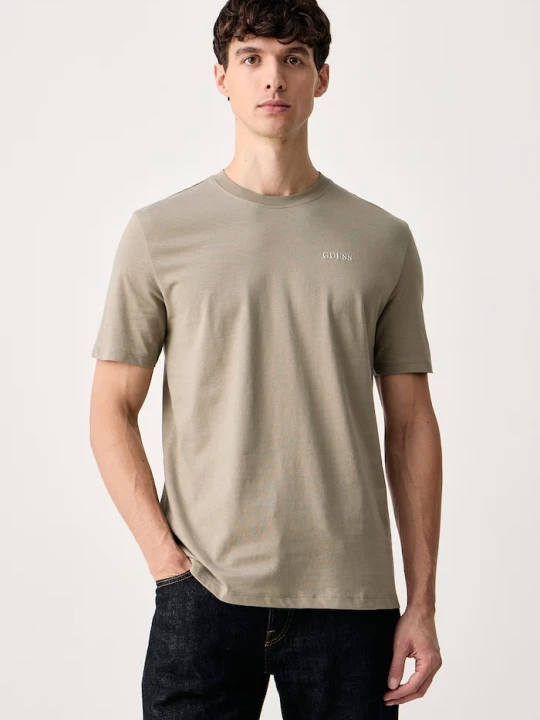 Zdjęcie produktu Guess T-shirt męski bawełniany MARZIO zielony