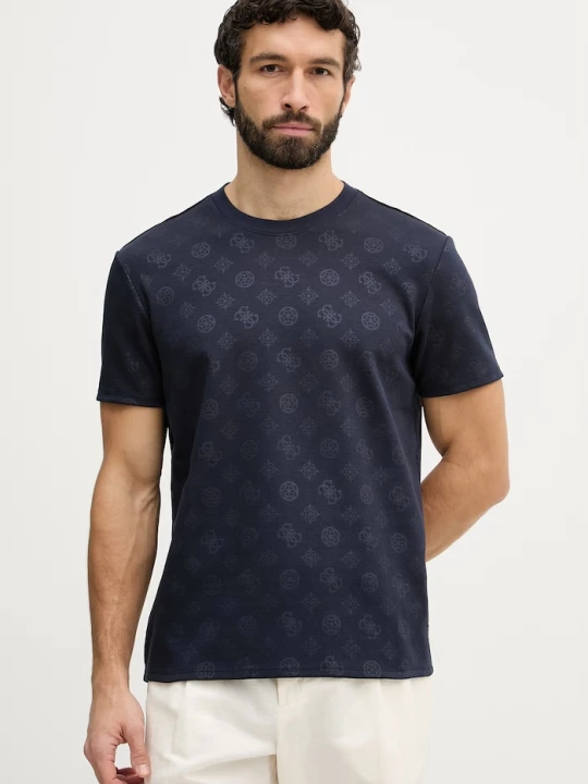 Zdjęcie produktu Guess t-shirt męski NICO granatowy